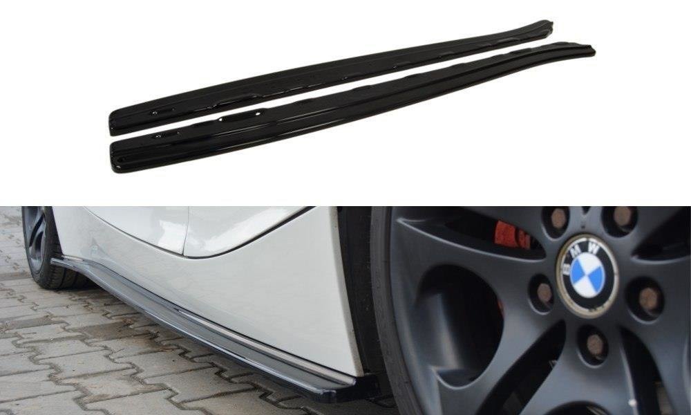 Street+ Seitenschweller Leisten passend für BMW Z4 E85 / E86  schwarz Hochglanz – Ansicht 2