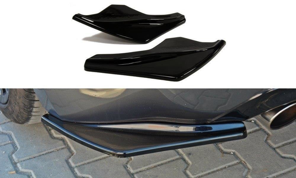 Heck Ansatz Flaps Diffusor V.1 passend für Nissan 370Z schwarz Hochglanz – Ansicht 2
