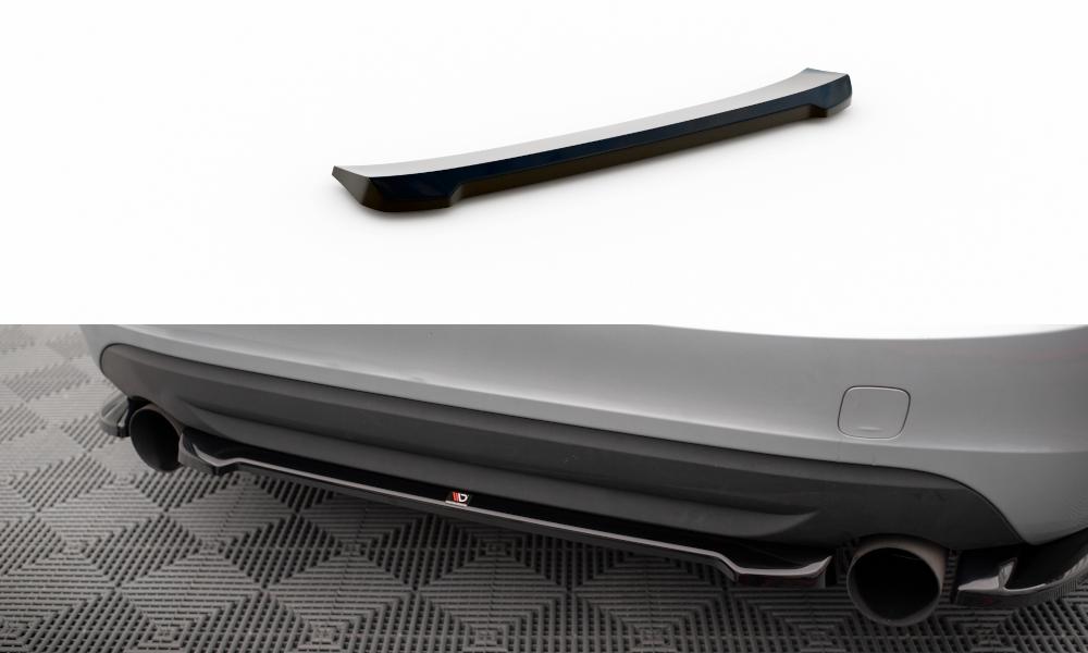 Heckansatz Volvo S60 Mk2 schwarz Hochglanz – Ansicht 2