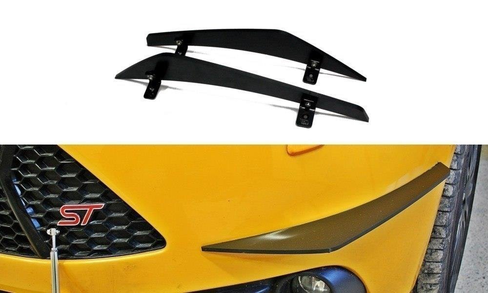 Canards (Stoßstangenflügel Vorne) Ford Focus ST Mk3 – Ansicht 2