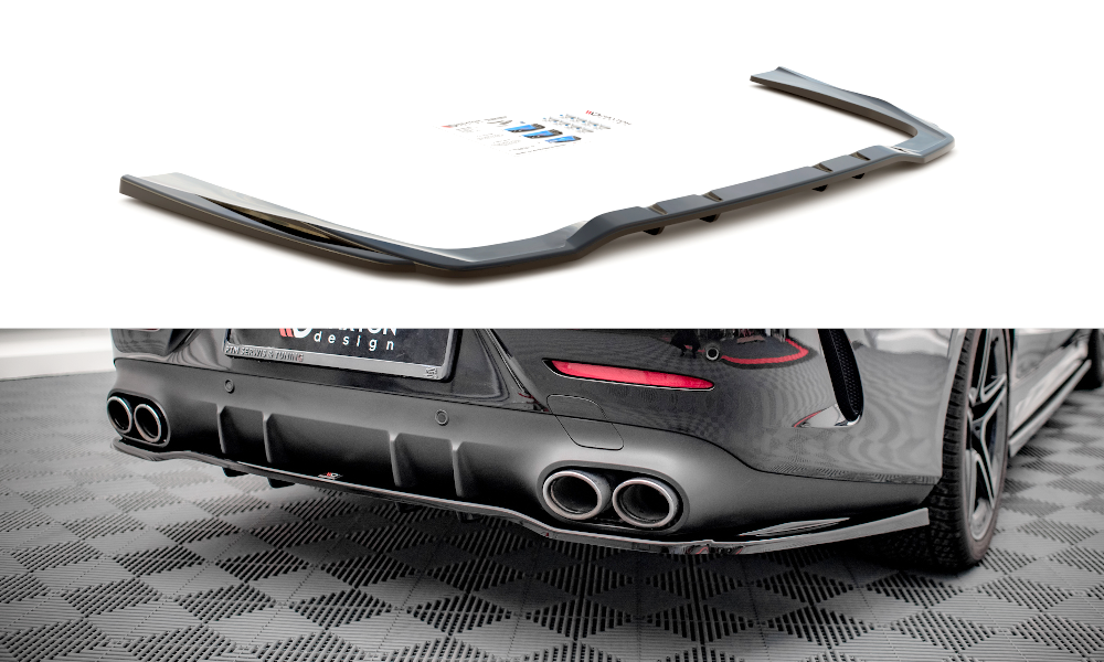 Street+ Mittlerer Diffusor RACE passend für Mercedes-AMG CLS 53 C257 schwarz Hochglanz – Ansicht 2