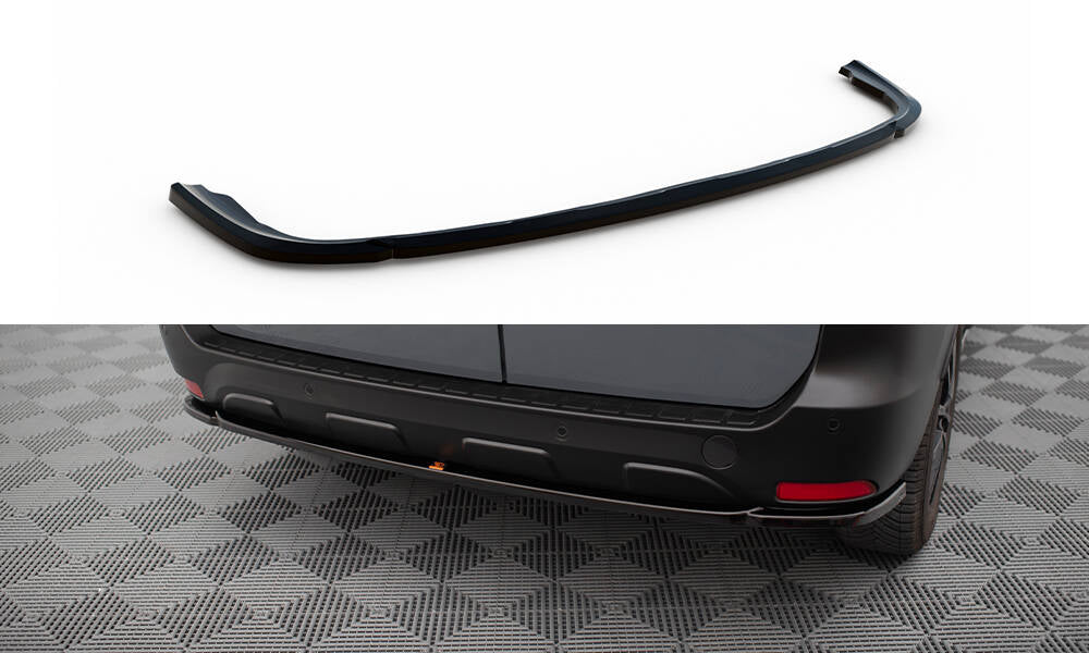 Heckansatz Renault Express Mk2 schwarz Hochglanz – Ansicht 2
