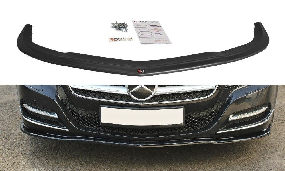 Street+ Spoilerlippe Front Ansatz passend für Mercedes-Benz CLS C218 schwarz Hochglanz – Ansicht 2