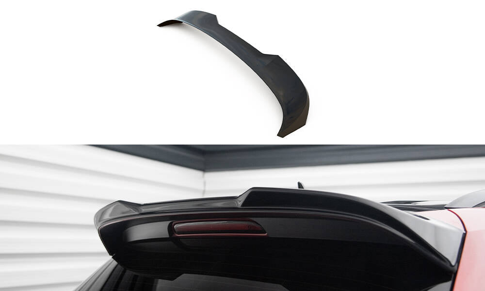Heckspoiler Lippe 3D Seat Tarraco FR Mk1 / VW Tiguan R / R-Line Mk2 / Mk2 Facelift schwarz Hochglanz – Ansicht 2