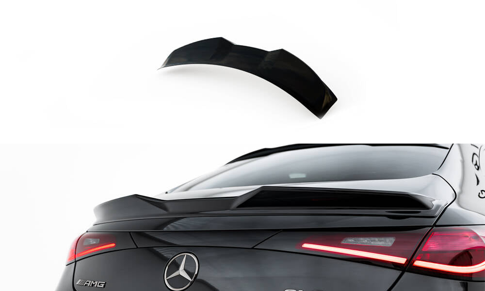 Heckspoiler Lippe 3D Mercedes-AMG CLE 53 Aero C236 schwarz Hochglanz – Ansicht 2