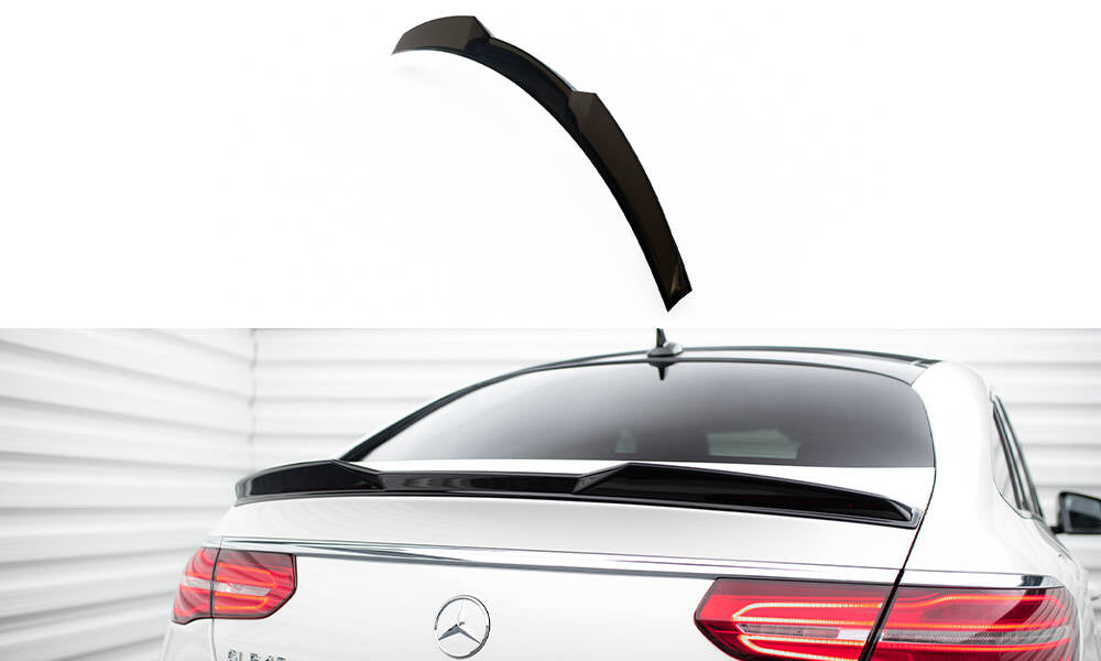 Heckspoiler Lippe 3D Mercedes-Benz GLE Coupe 43 AMG / AMG-Line C292 schwarz Hochglanz – Ansicht 2
