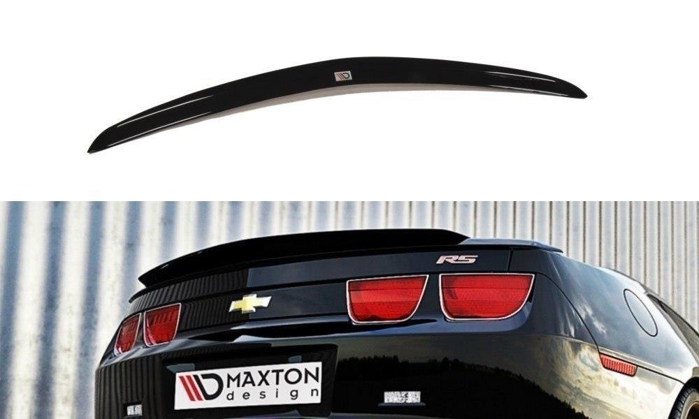 Heckspoiler Lippe Chevrolet Camaro SS Mk5 schwarz Hochglanz – Ansicht 2