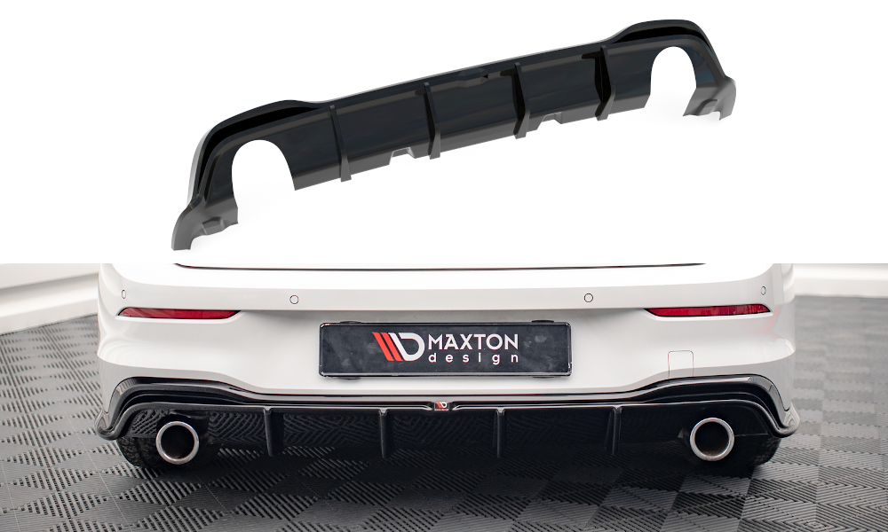 Diffusor Heck Ansatz V.4 passend für VW Golf GTI Mk8 – Ansicht 2