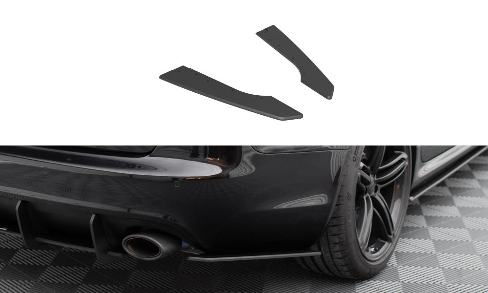 Street Pro Heck Ansatz Flaps Diffusor passend für Audi RS6 Avant C6 – Ansicht 2