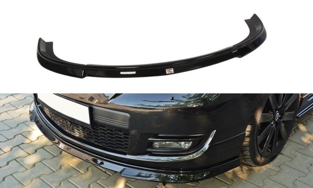 Street+ Spoilerlippe Front Ansatz passend für Mazda 3 MPS Mk1 schwarz Hochglanz – Ansicht 2