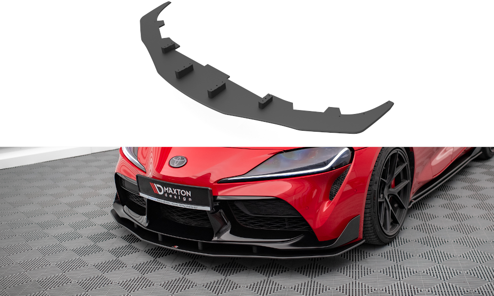 Street Pro Street+ Spoilerlippe Front Ansatz passend für Toyota Supra Mk5 – Ansicht 2
