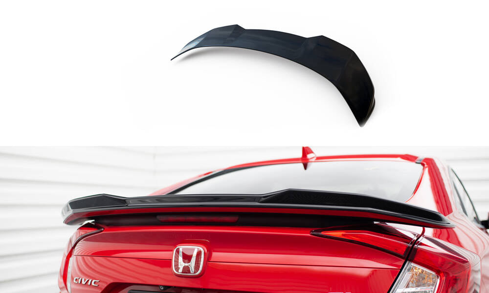 Heckspoiler Lippe 3D Honda Civic SI Mk10 schwarz Hochglanz – Ansicht 2
