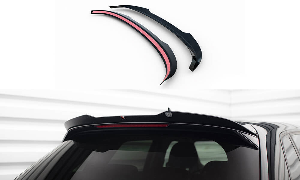 Heckspoiler Lippe Audi A3 Sportback 8V Facelift schwarz Hochglanz – Ansicht 2