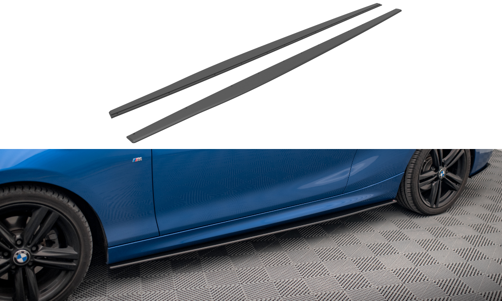 Street Pro Street+ Seitenschweller Leisten passend für BMW 2 M-Paket F22 – Ansicht 2