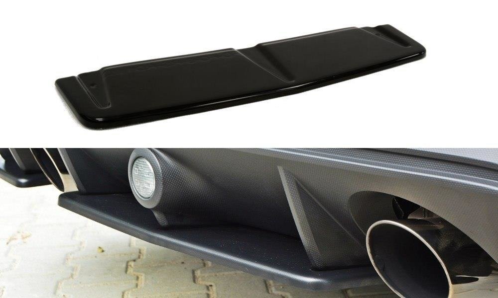 Heckansatz Ford Focus RS Mk3 schwarz Hochglanz – Ansicht 2
