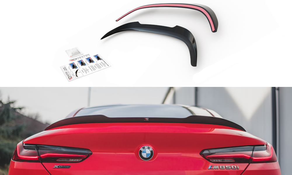 Heckspoiler Lippe BMW 8 Coupe M-Paket G15 schwarz Hochglanz – Ansicht 2