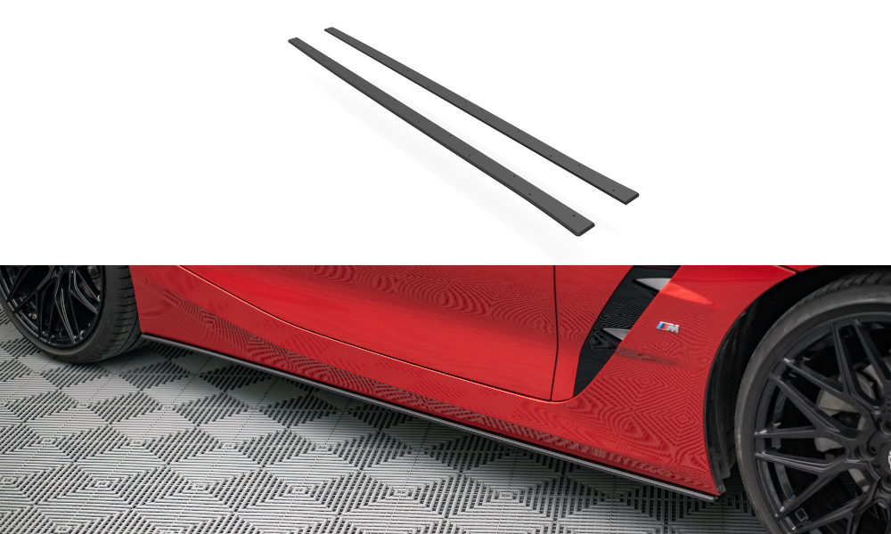 Street Pro Street+ Seitenschweller Leisten passend für BMW Z4 M-Paket G29 – Ansicht 2