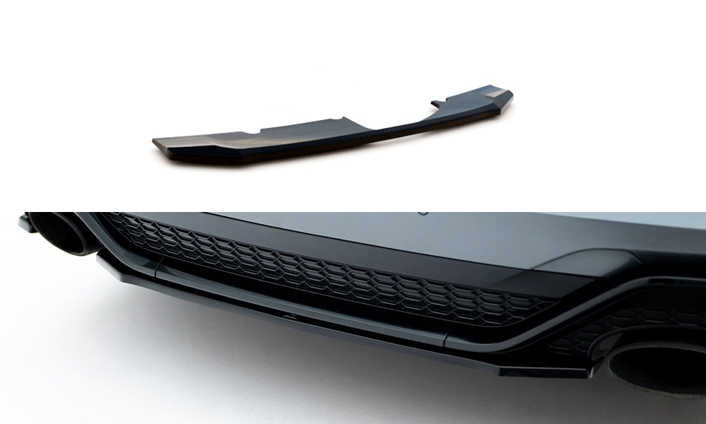 Heckansatz Audi RS6 C8 / C8 Facelift schwarz Hochglanz – Ansicht 2