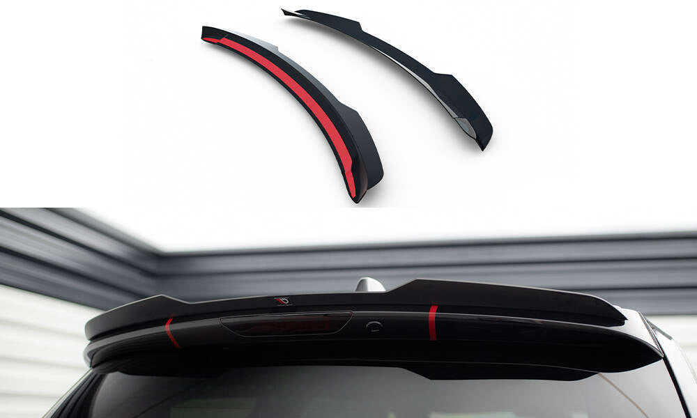 Heckspoiler Lippe V.1 Dodge Durango Facelift RT Mk3 schwarz Hochglanz – Ansicht 2