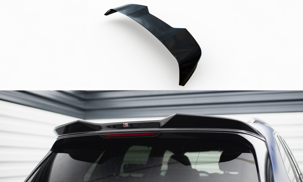 Heckspoiler Lippe 3D V.2 BMW X5 M-Paket G05  schwarz Hochglanz – Ansicht 2