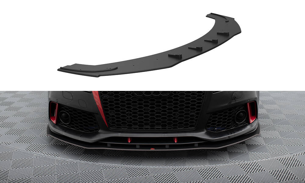 Street Pro Street+ Spoilerlippe Front Ansatz passend für Audi A7 RS7 Look C7 – Ansicht 2