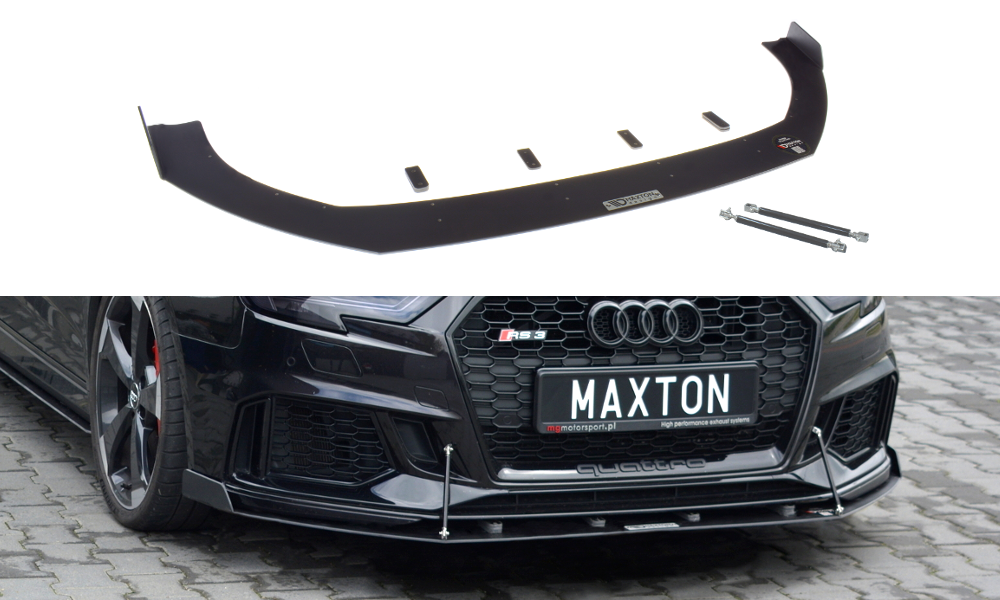 Front Sport Diffusor V.2 Audi RS3 Sportback 8V Facelift – Ansicht 2