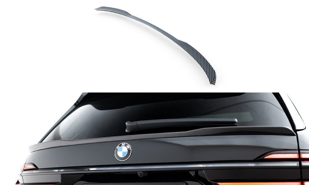 Prepreg Carbon Fiber Heckklappenspoiler (Niedriger) BMW X7 M-Paket G07 – Ansicht 2