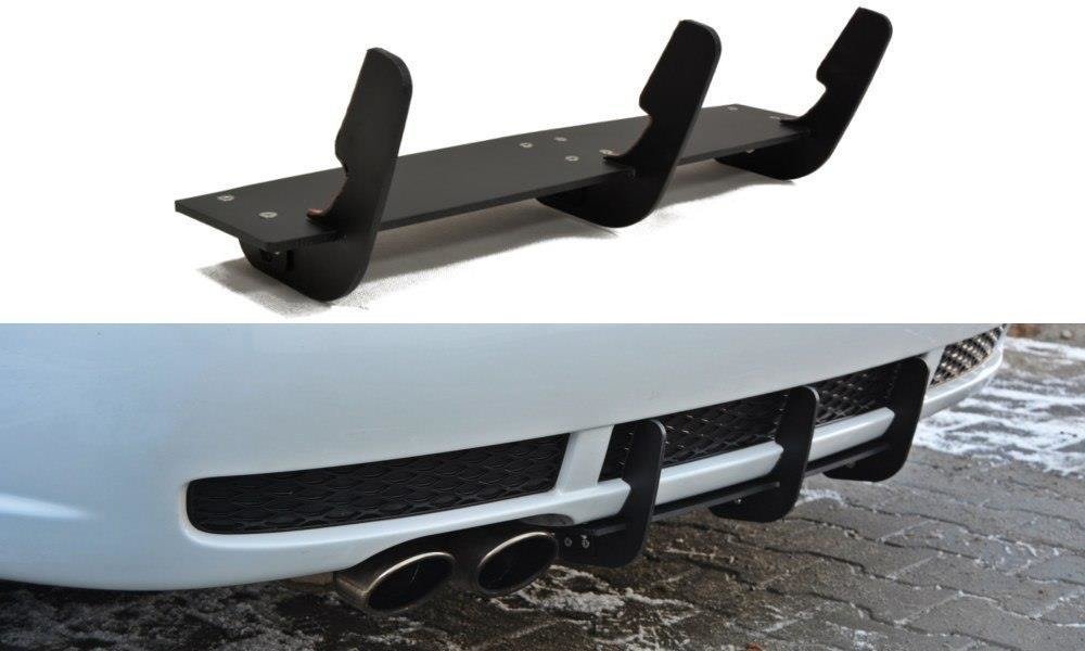 Diffusor Heck Ansatz passend für Heckschürze passend für AUDI RS4 B5 – Ansicht 2