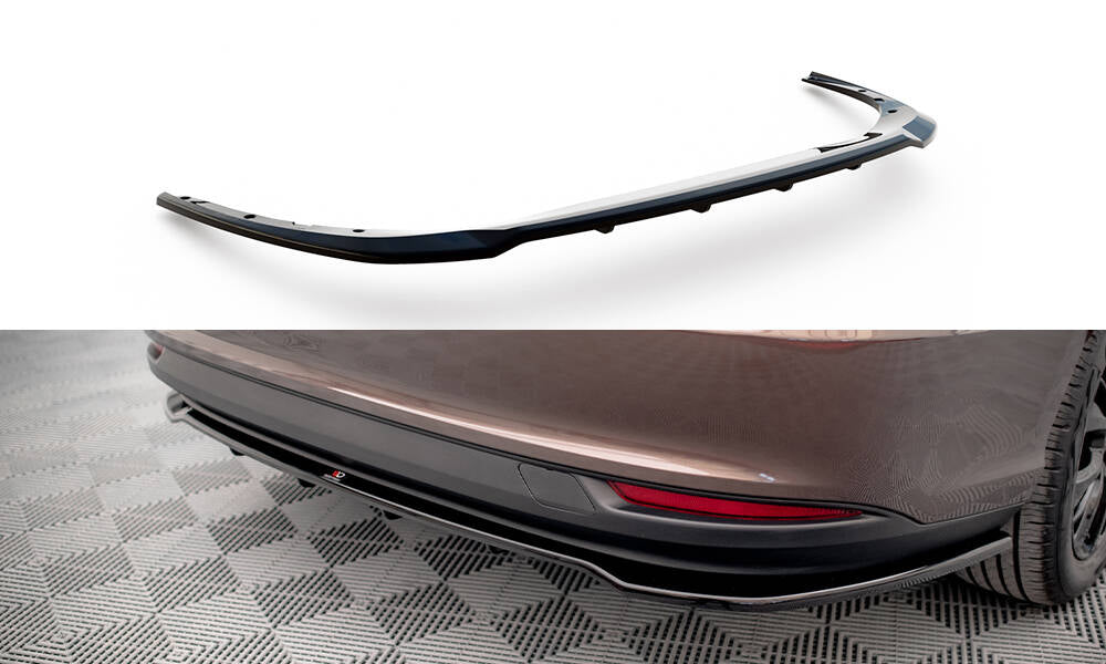 Street+ Mittlerer Diffusor RACE passend für Fiat Tipo S Limousine Mk1 schwarz Hochglanz – Ansicht 2