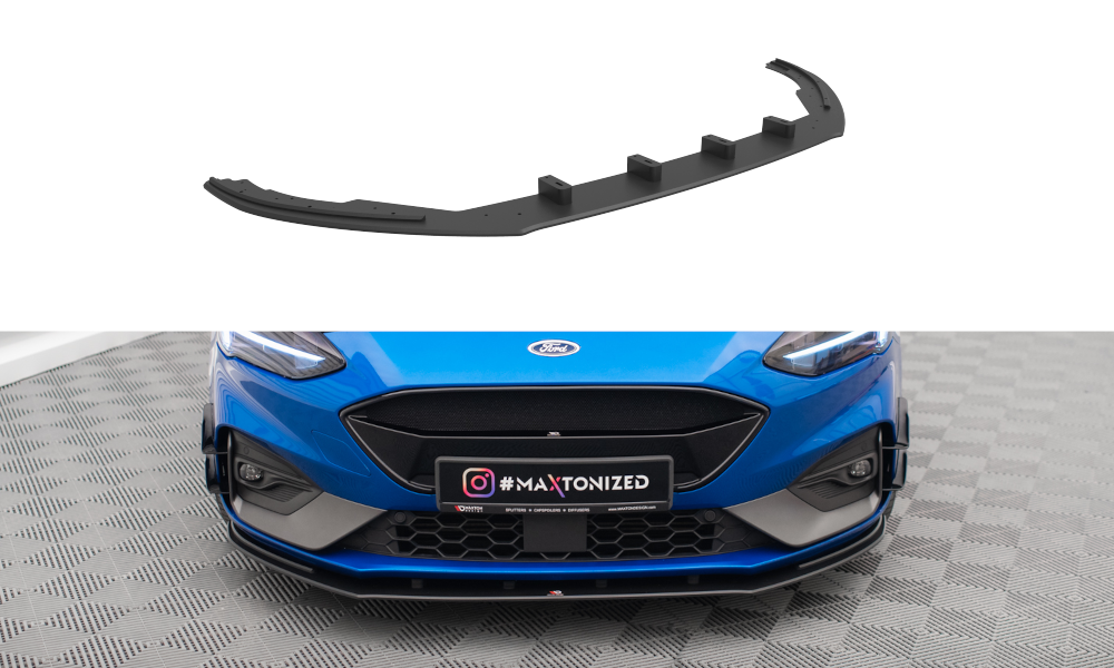 Street Pro Street+ Spoilerlippe Front Ansatz passend für Ford Focus ST / ST-Line Mk4 – Ansicht 2