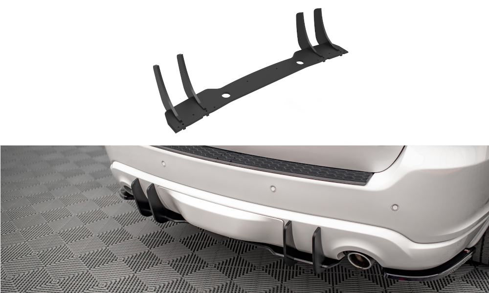 Street Pro Heckschürze V.1 passend für Dodge Durango RT Mk3 – Ansicht 2