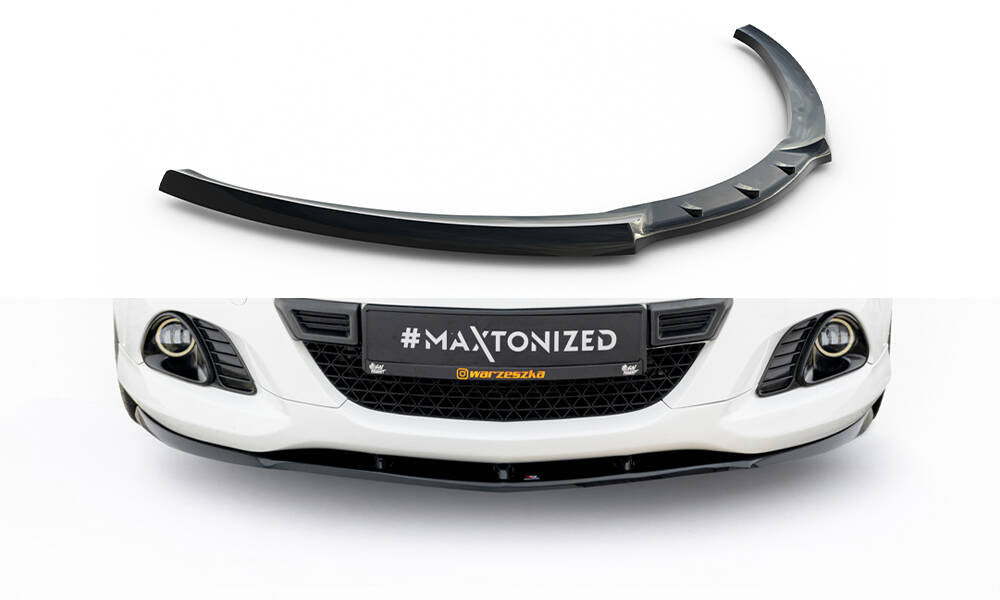 Frontdiffusor Opel Corsa D OPC/VXR schwarz Hochglanz – Ansicht 2