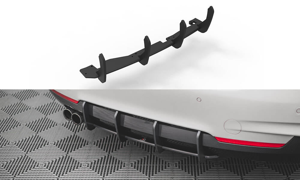 Street Pro Heckschürze V.1 passend für BMW 4er M-Paket F32 – Ansicht 2