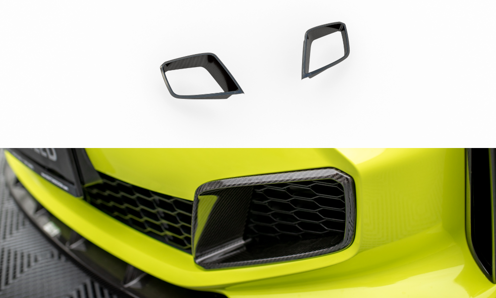 Prepreg Carbon Fiber Front Bumper Side Vents BMW 1er F40 M-Paket/ M135i – Ansicht 2