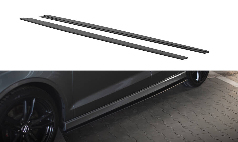 Street Pro Street+ Seitenschweller Leisten passend für Audi S3 / A3 S-Line Limousine 8V – Ansicht 2