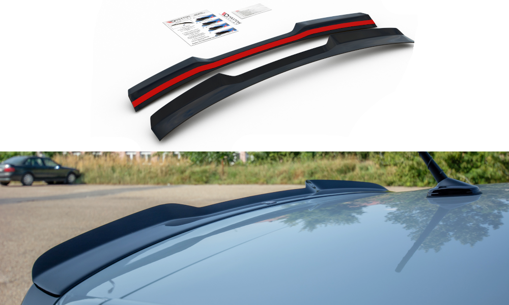 Heckspoiler Lippe VW Polo GTI / R-line Mk6 schwarz Hochglanz – Ansicht 2