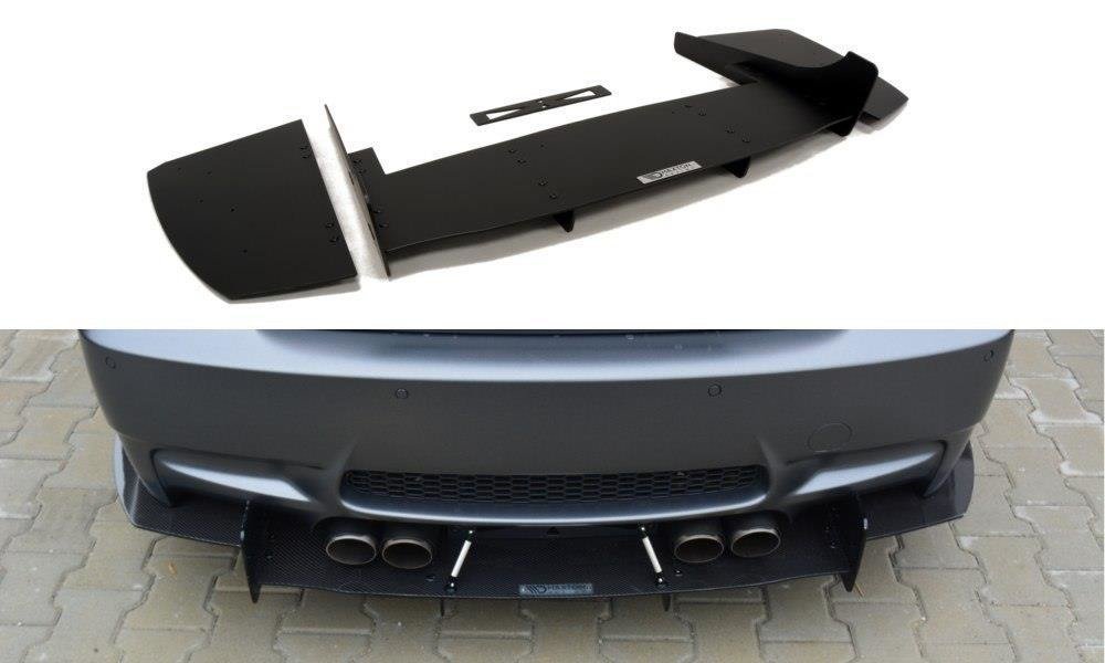 Diffusor Heck Ansatz passend für Heckschürze passend für BMW M3 E92 / E93 – Ansicht 2