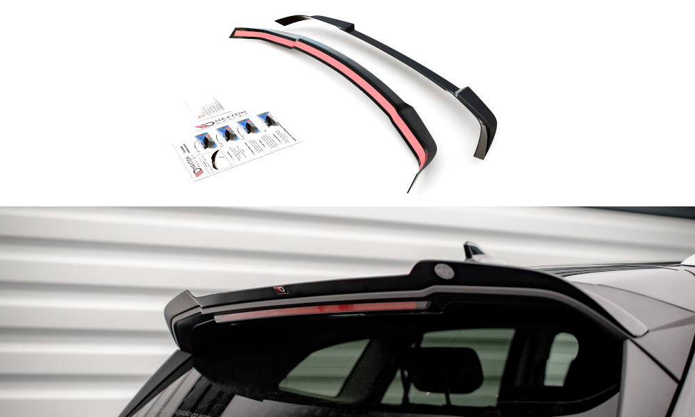 Heckspoiler Lippe Skoda Enyaq iV schwarz Hochglanz – Ansicht 2