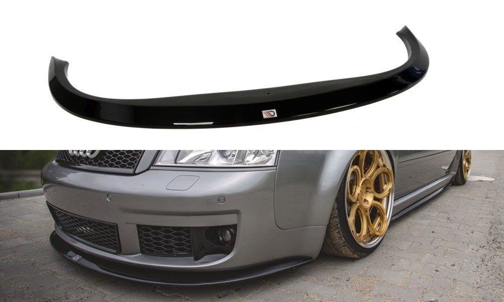 Street+ Spoilerlippe Front Ansatz passend für Audi RS6 C5 schwarz Hochglanz – Ansicht 2