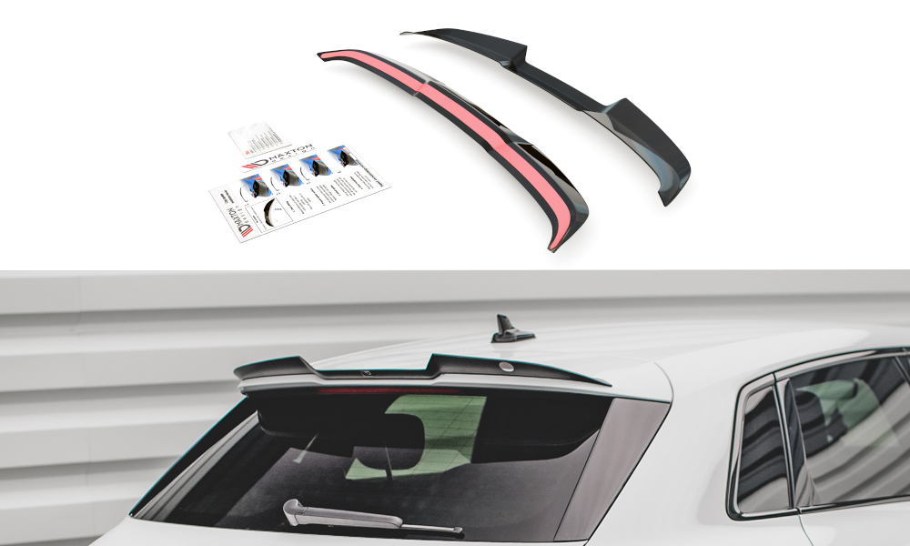 Heckspoiler Lippe V.1 Audi RS3 / S3 / A3 S-Line Sportback 8Y schwarz Hochglanz – Ansicht 2