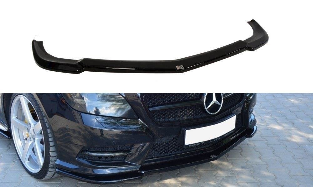 Street+ Spoilerlippe Front Ansatz passend für Mercedes-Benz CLS AMG-Line C218 schwarz Hochglanz – Ansicht 2