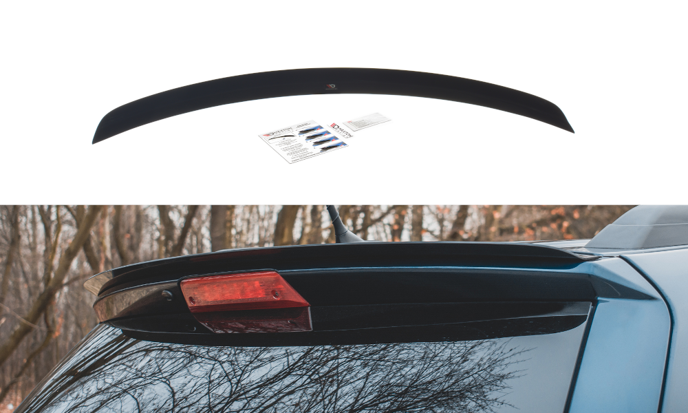 Heckspoiler Lippe Fiat Freemont schwarz Hochglanz – Ansicht 2