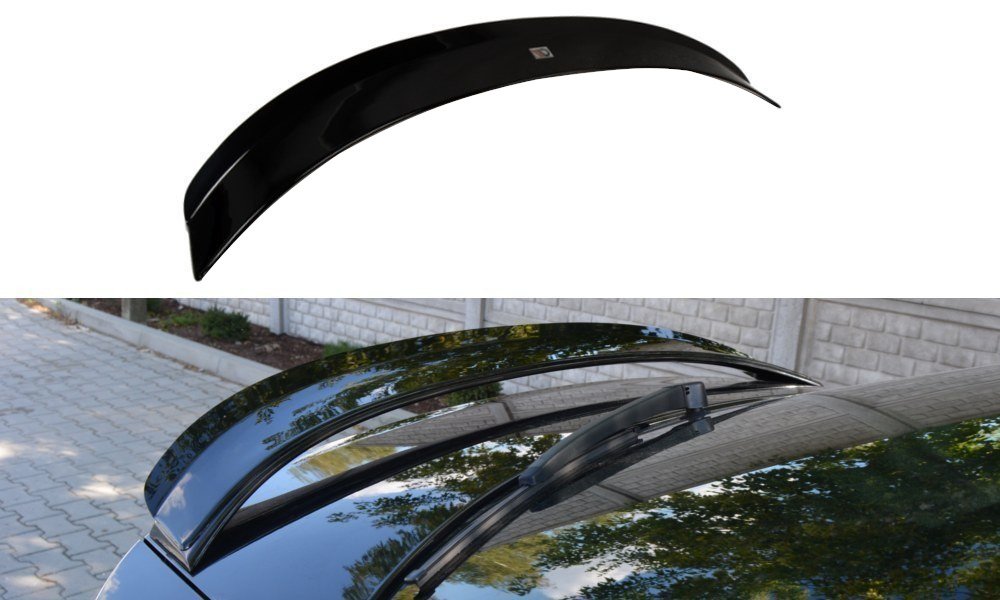 Heckspoiler Lippe Skoda Octavia RS Mk3 / Mk3 FL Hatchback schwarz Hochglanz – Ansicht 2
