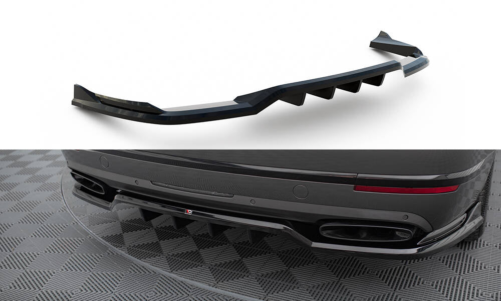 Street+ Mittlerer Diffusor RACE passend für Bentley Bentayga Mk1 schwarz Hochglanz – Ansicht 2