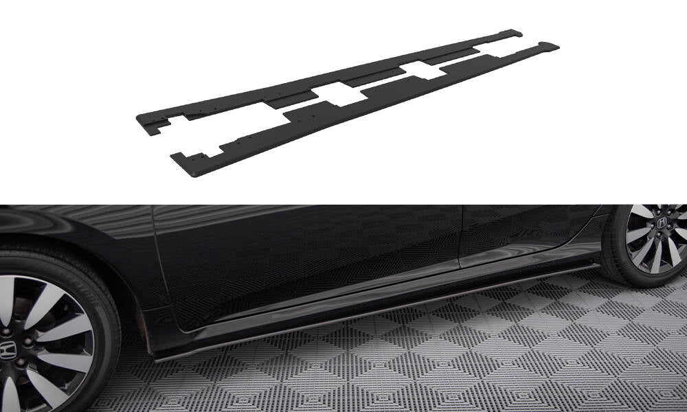 Street Pro Street+ Seitenschweller Leisten passend für Honda Civic Mk10 – Ansicht 2