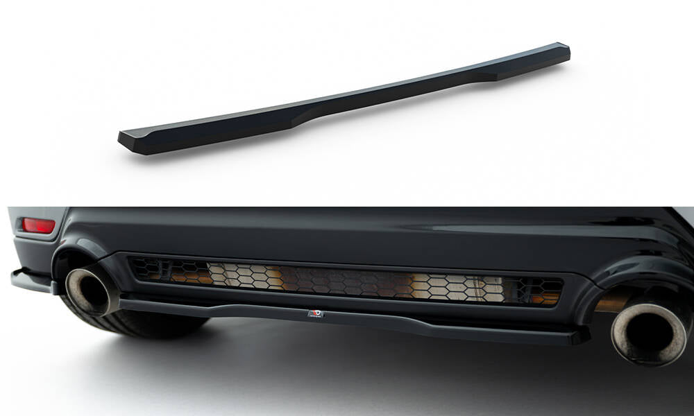 Heckansatz Toyota GR Yaris Mk4 Facelift schwarz Hochglanz – Ansicht 2