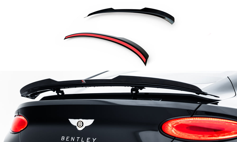 Heckspoiler Lippe  Bentley Continental GT Coupe Mk3 schwarz Hochglanz – Ansicht 2
