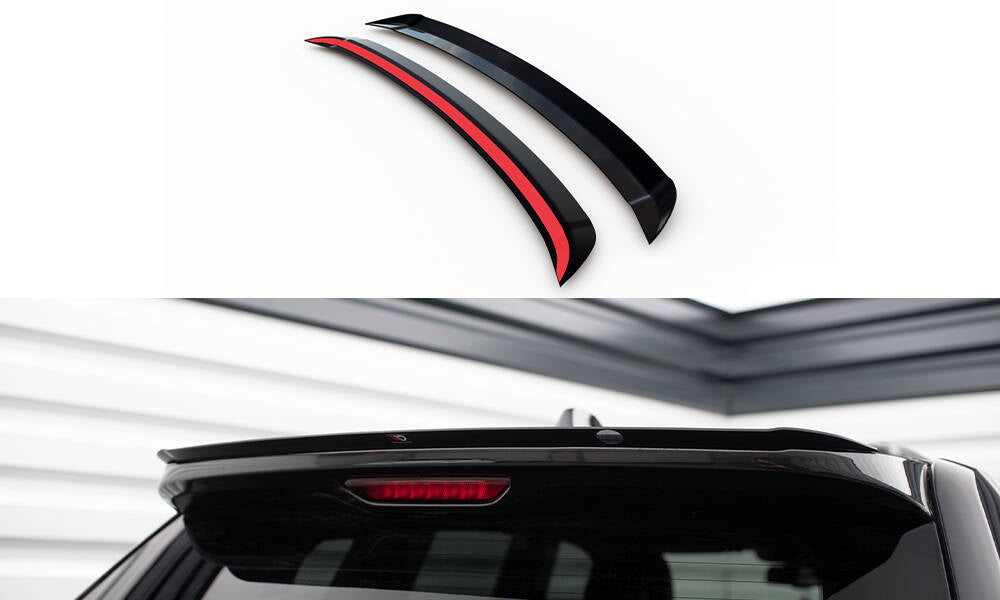 Heckspoiler Lippe Jeep Grand Cherokee WK2 Summit Facelift schwarz Hochglanz – Ansicht 2