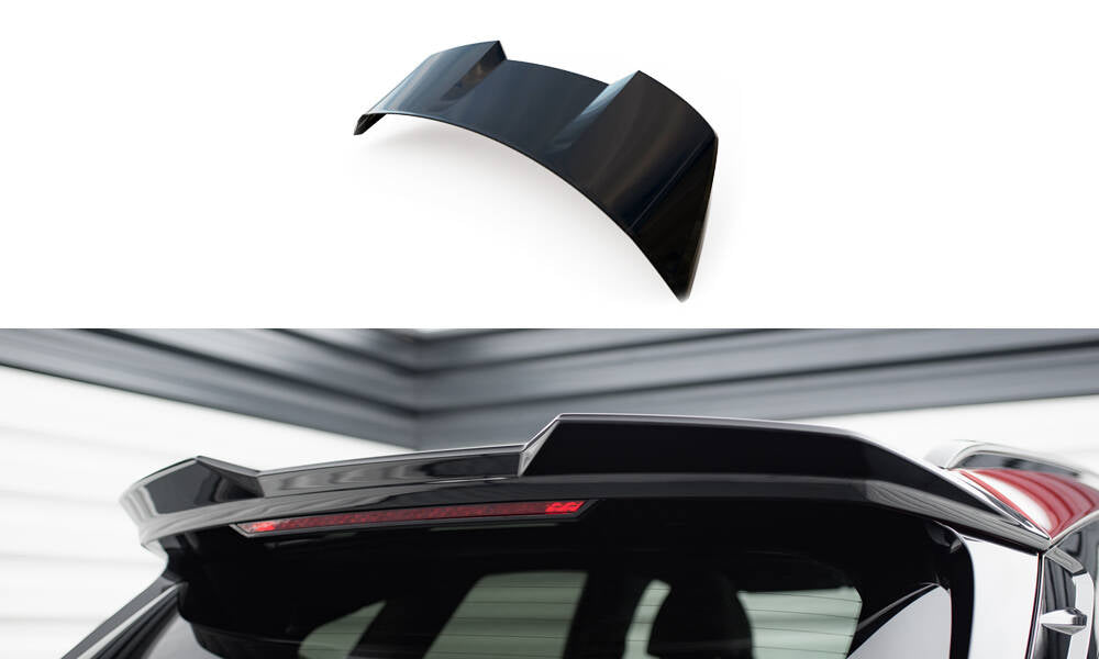 Heckspoiler Lippe 3D Hyundai Tucson N-Line Mk4 Facelift schwarz Hochglanz – Ansicht 2