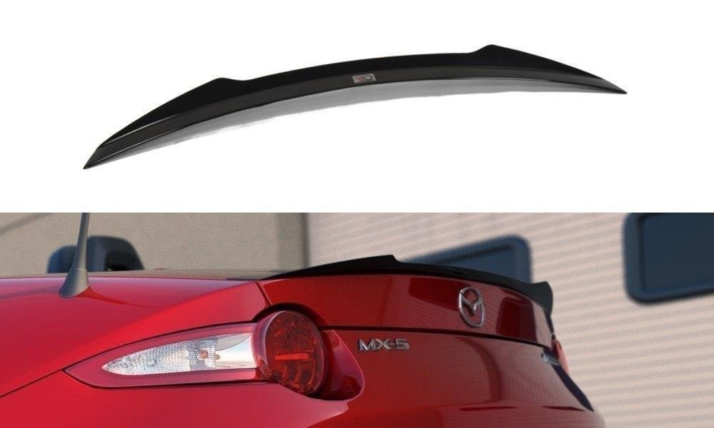Heckspoiler Lippe Mazda MX-5 ND (Mk4) schwarz Hochglanz – Ansicht 2